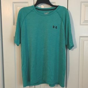Mens Under Armour Workout Shirt Heat Gear